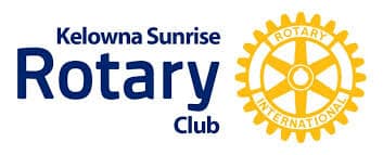 Kelowna Sunrise Rotary Club Logo
